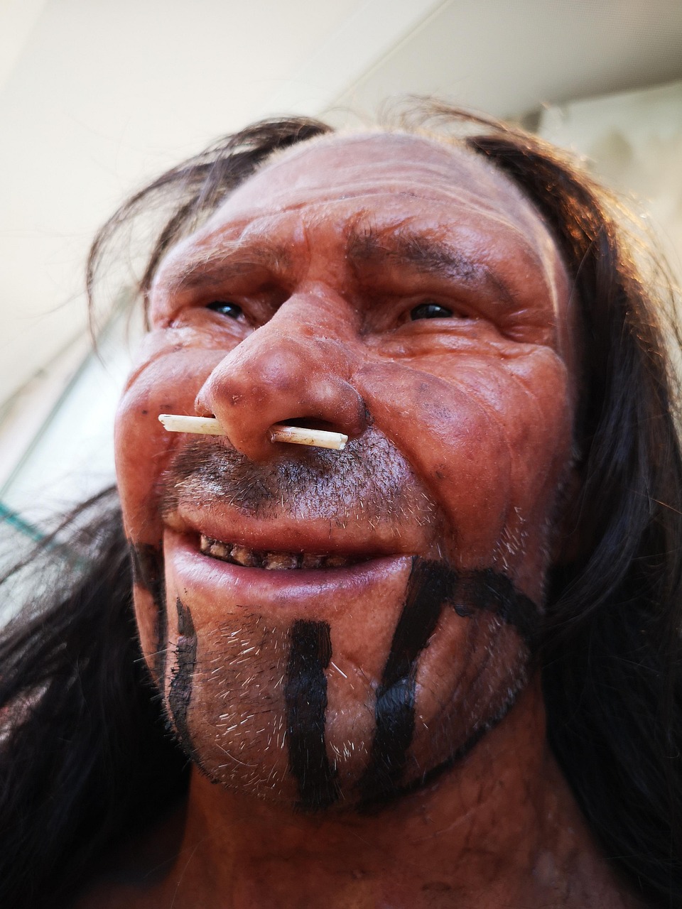 Homo sapiens neanderthalensis-Mr. N (Ausschnitt des Originalfotos), Neandertalczycy, Neanderthal Museum