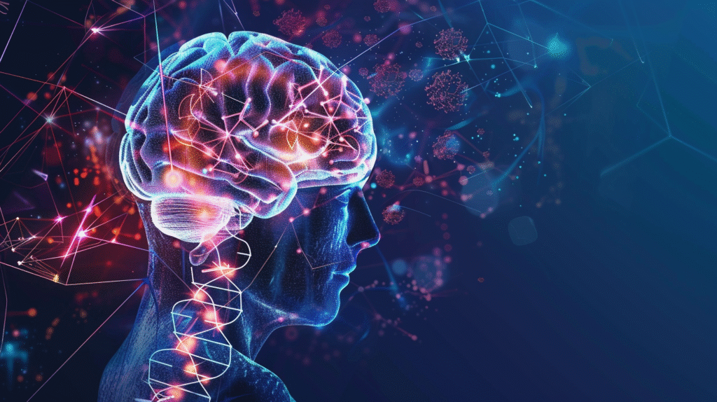 Abstrakcyjna wizualizacja zmęczenia przy brzydkiej pogodzie