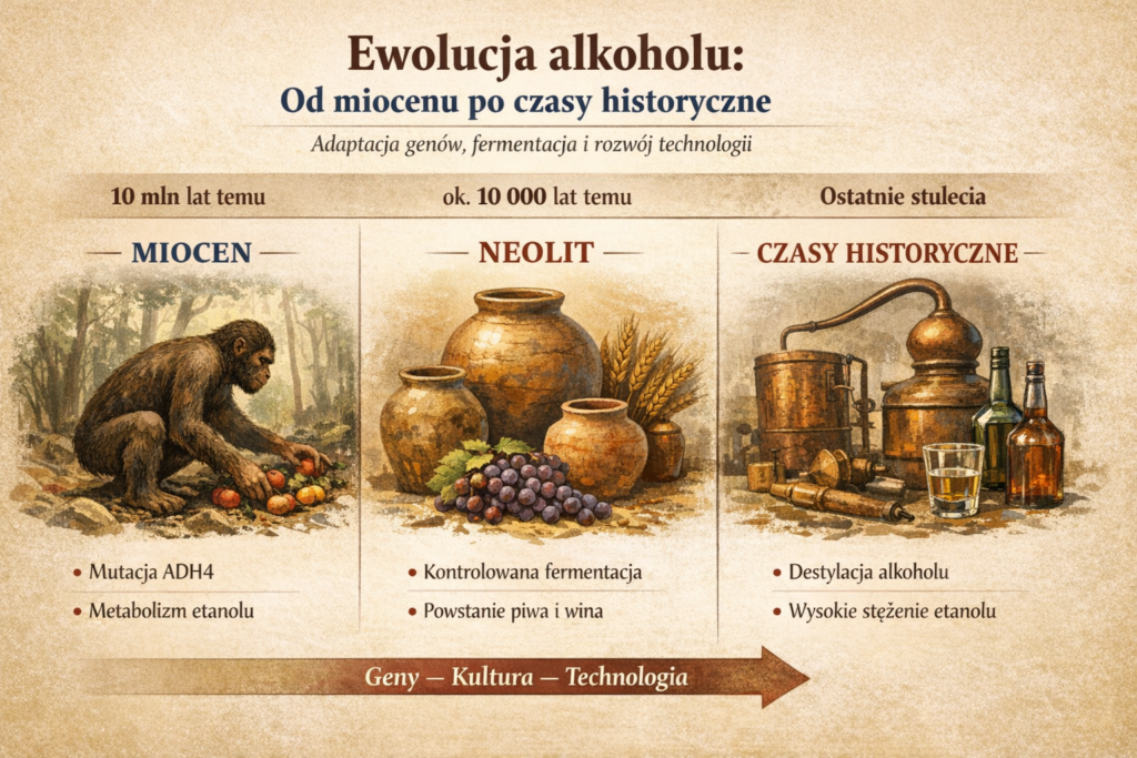 Ewolucja alkoholu na przestrzeni wieków